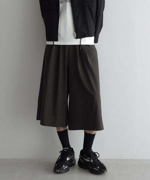 パンツ loose basic tuck wide buggy PT loose basic tuck wide buggy PT / ルーズベーシックタック