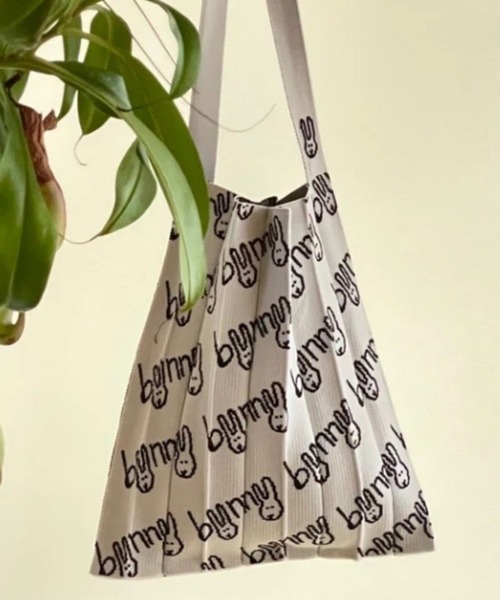 KNT365 トートバッグ Knitty Bunny レディース メンズ : ZOZOTOWN