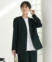 UNFILO（アンフィーロ） ジャケット ノーカラージャケット ノーカラー