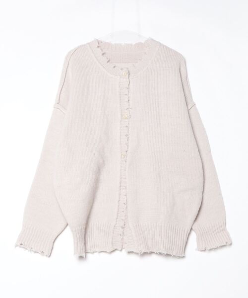 todayful ニットボタンカーディガン TODAYFUL 「TODAYFUL」 ニットカーディガン 36inch ベージュ