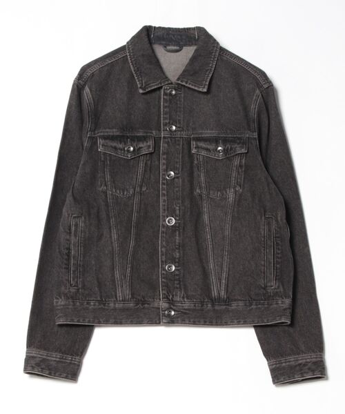 MICHAEL KORS ダークデニムジャケットM新品 MICHAEL KORS デニムジャケット gジャン デニム トラッカー