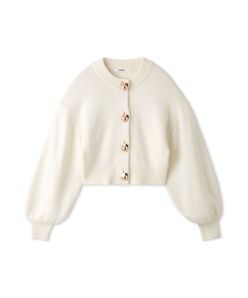 SNIDEL（スナイデル） ニットカーディガン FREE マスタード レディース