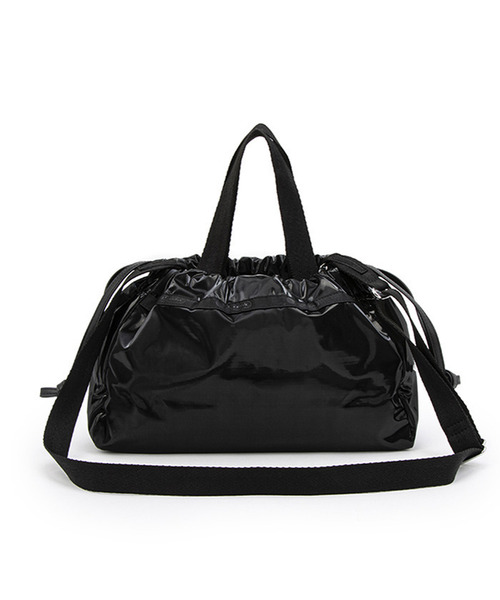 新品 レスポートサック LeSportsac ショルダーバッグ BAG ブラックシャイン LeSportsac（レスポートサック） ショルダーバッグ バッグ MEDIUM ZIP