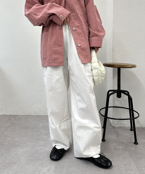 ELLIE ベージュ コクーンパンツ S コクーンパンツ【BEIGE】 – ELLIE