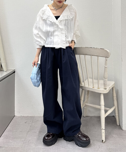 ELLIE ベージュ コクーンパンツ S コクーンパンツ【BEIGE】 – ELLIE