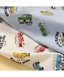 パジャマ 「ジュニア対応」車柄前開き 半袖パジ...の詳細画像2