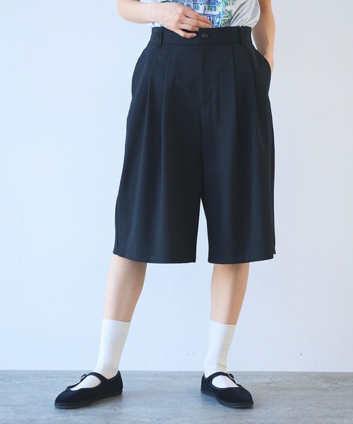 最高の品質 yuni ハーフパンツ ウォッシャブルサマーウール パンツ パンツ