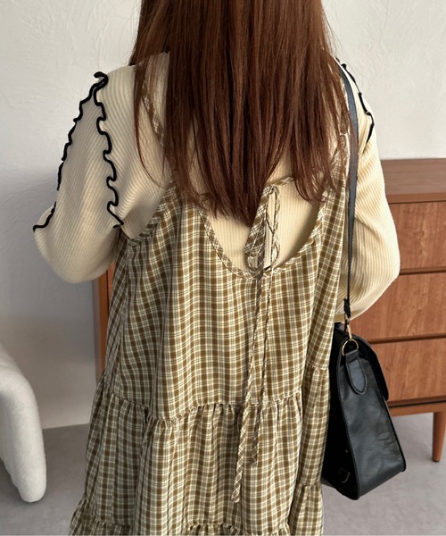 「kutir」 タートルネックニット FREE グリーン レディース_画像7