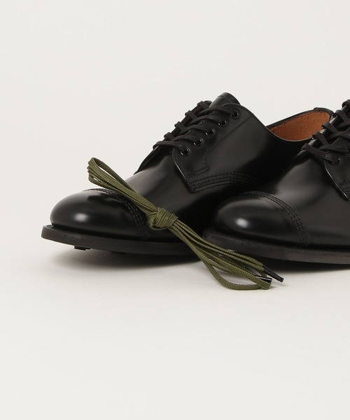 靴 SANDERS 1128B MILITARY DERBY SHOE size8 Sanders サンダース Military Derby Shoe Black 1128B ミリタリー