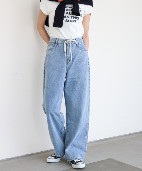 gossip!ロサンゼルス ジーンズ デニム デニムパンツ ドロストデニム