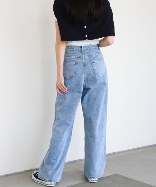 gossip!ロサンゼルス ワイドパンツ ジーンズ デニム デニムパンツ