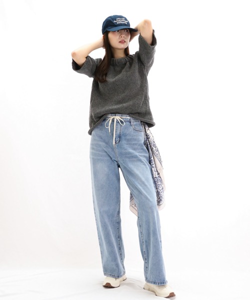 gossip!ロサンゼルス ワイドパンツ ジーンズ デニム デニムパンツ