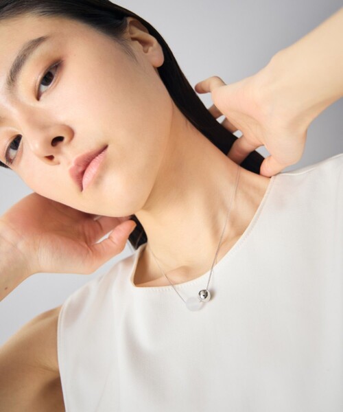 ネックレス 「ドロップ」 ネックレス ボール レディースの画像