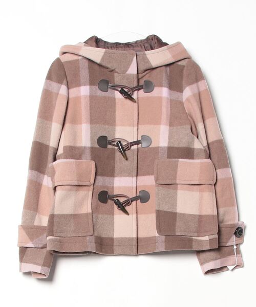 【美品】ブルーレーベルクレストブリッジ ダッフルコート　サイズ：36 中古・古着通販】BLUE LABEL CRESTBRIDGE (ブルーレーベルクレスト