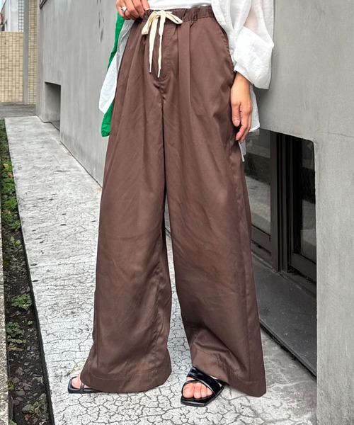 お値下げ❣️新品❣️チャオパニックティピー　柔らかワイドイージーデニム 低身長・高身長対応/サイズ展開あり】スタイルアップ柔らか