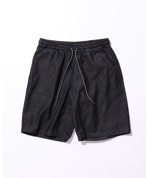 ショートパンツ No.0274 denim string wide SHORTS No.0274 デニムストリングワイドショーツ - HOLY IN CODE | 60