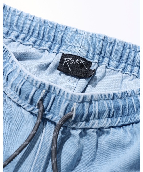 ROKX（ロックス） ジーンズ DENIM STRINGS SHORT メンズ レディース