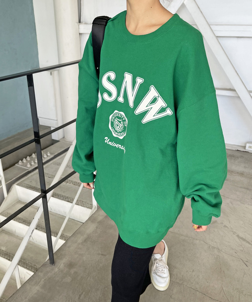 「Spick & Span」 スウェットカットソー FREE グリーン レディース