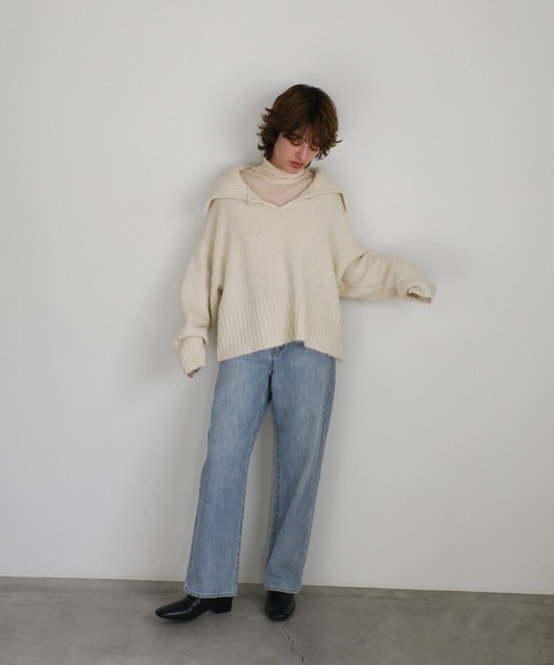 select MOCA（セレクトモカ） 長袖ニット FREE アイボリー レディース