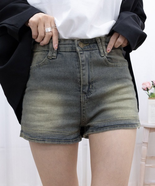 miniministore ジーンズ デニム デニムパンツ ウォッシュデニム