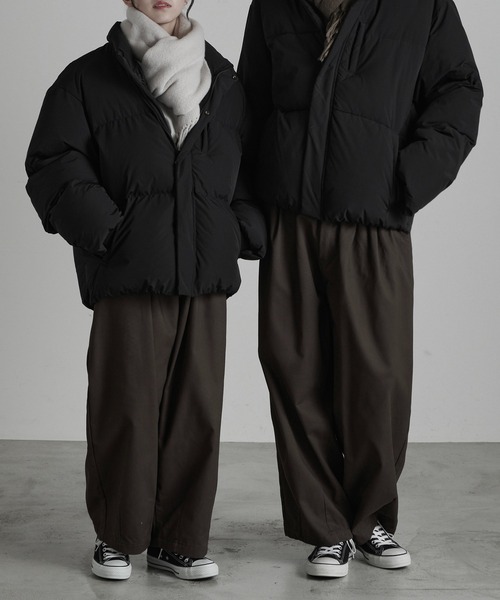 「RUUBON」 ブルゾン L ブラック メンズ_画像3