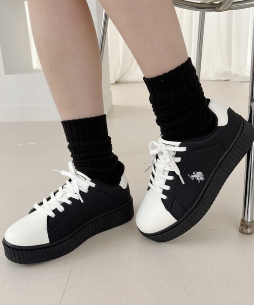 【WH】【U.S.POLO.ASSN】厚底スニーカー U.S. POLO ASSN.（ユーエスポロアッスン） スニーカー 「U.S. POLO