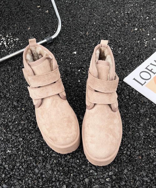 「Shoes in Closet」 ムートンブーツ M ブラック レディース_画像5