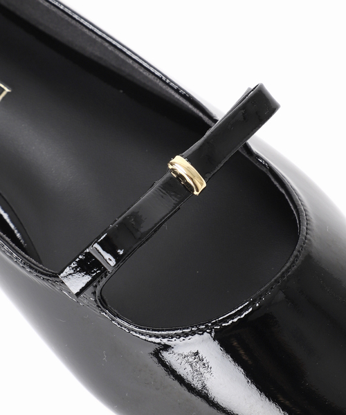 LE TALON（ル タロン） シューズ ポインテッドストラップリボン