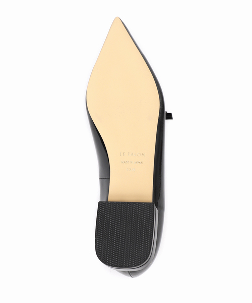 LE TALON（ル タロン） シューズ ポインテッドストラップリボン