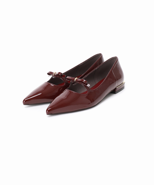 LE TALON（ル タロン） シューズ ポインテッドストラップリボン