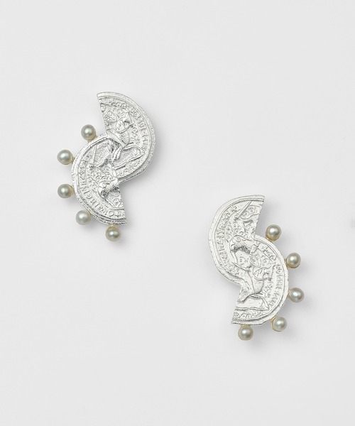 【agete】SILVER パールピアス⟡.* agete ピアス シルバーパールピアス レディース : ZOZOTOWN