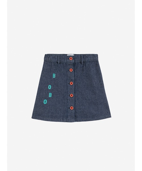 BOBO CHOSES - スコート Bobo denim skirt キッズ 小わっぱ服 うしろ帯 子ども服、シューズ-スカート-ベビー、キッズ、マタニティ
