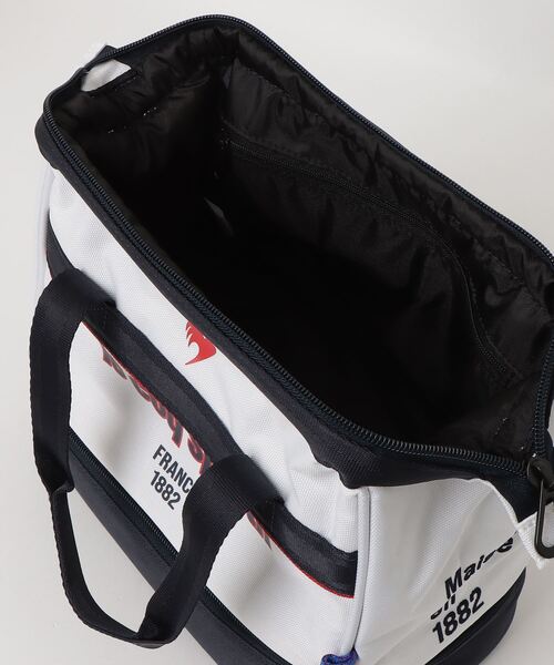 【新品未使用】ルコック スポルティフ ゴルフ ゴルフポーチ 白黒 2点セット le coq sportif GOLF（ルコックスポルティフ ゴルフ） ゴルフ 二層式