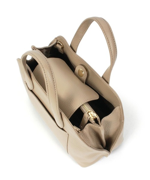 Beau're（ヴュレ） ボストンバッグ 「BEAURE」カウレザー ショルダー付