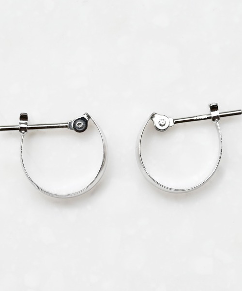sowi ピアス K10WG ムーンピアス 3×10 レディース : ZOZOTOWN Yahoo!店