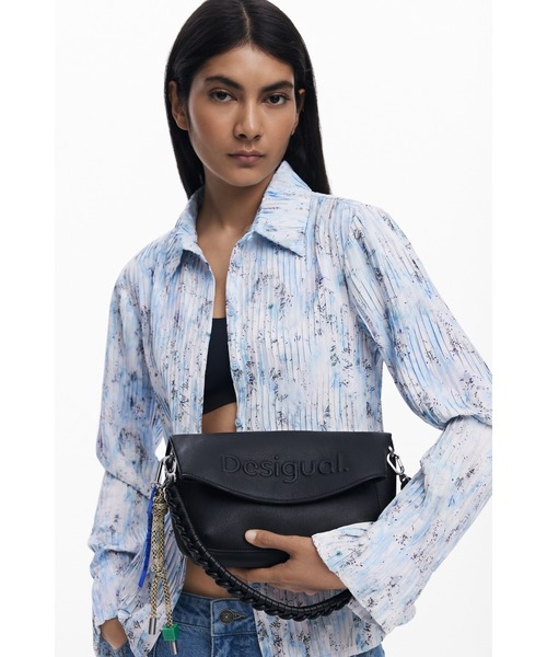 新品 デシグアル 定価13900円 ショルダーバッグ 大特価‼️ Desigual（デシグアル） ショルダーバッグ バッグ エコレザーチェーン