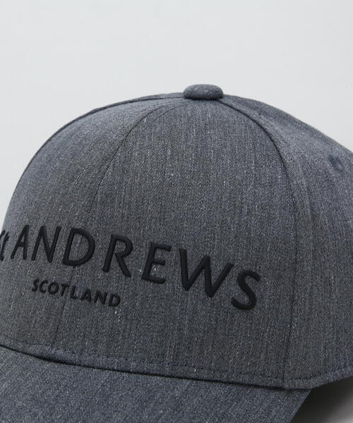 St ANDREWS キャップ 帽子 「St ANDREWS」TCツイルロゴ
