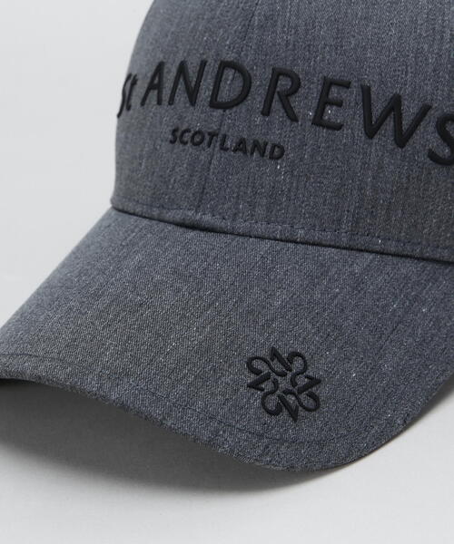 St ANDREWS キャップ 帽子 「St ANDREWS」TCツイルロゴキャップ