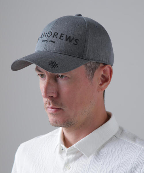 St ANDREWS キャップ 帽子 「St ANDREWS」TCツイルロゴキャップ