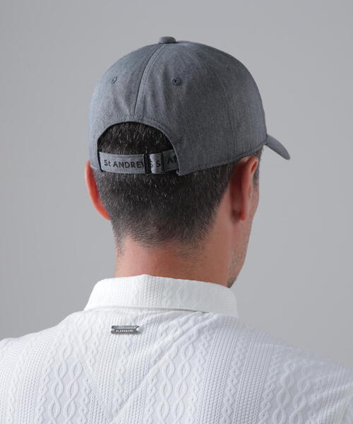 St ANDREWS キャップ 帽子 「St ANDREWS」TCツイルロゴキャップ