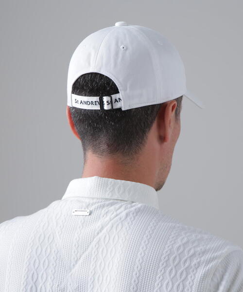 St ANDREWS キャップ 帽子 「St ANDREWS」TCツイルロゴキャップ