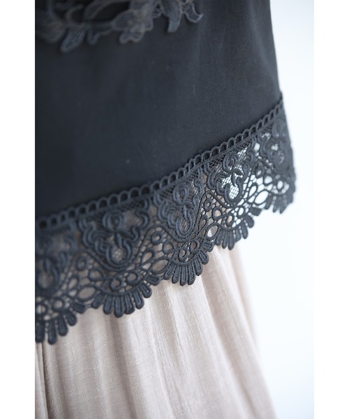 cawaii tシャツ 日常にひと匙のエレガント レースTシャツ レディース