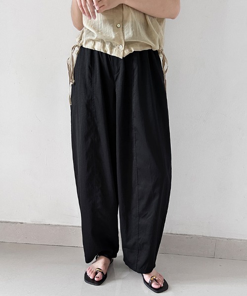 Lig.cocoonpants リグドット　コクーンパンツ　黒 S 新品未使用 パンツ イージーコクーンパンツ レディース : ZOZOTOWN Yahoo!店