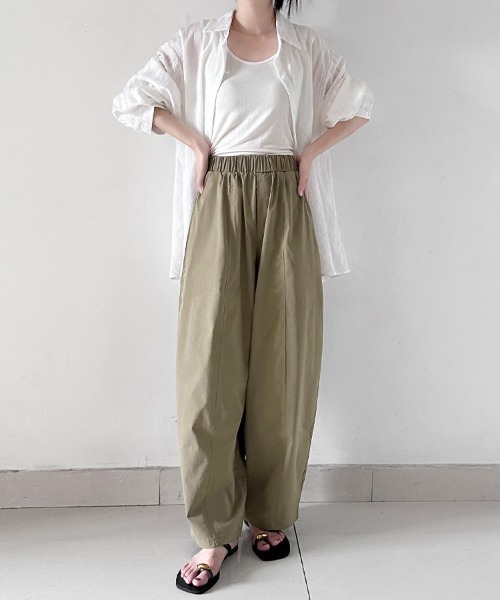 パンツ 入学式 卒業式 イージーコクーンパンツ レディース : ZOZOTOWN