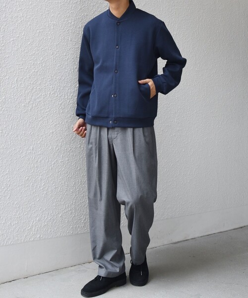 SHIPS any カーディガン any: クリア ダンボール スナップ ボタン