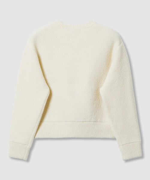 ANAYI（アナイ） カーディガン ウールブークレブルゾン カーディガン