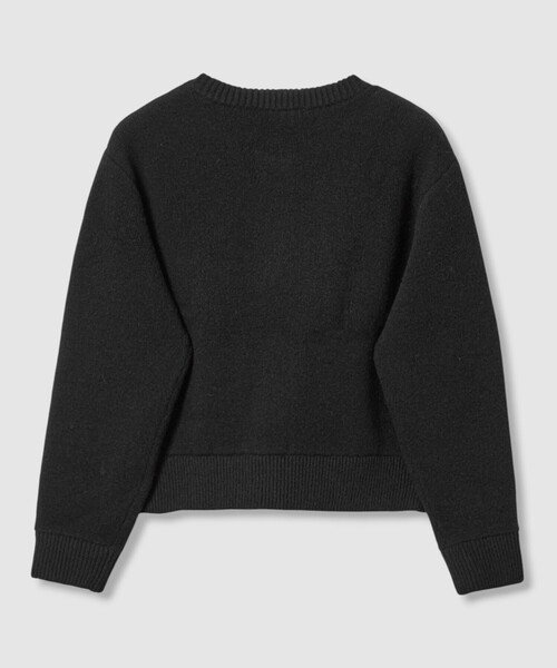 ANAYI（アナイ） カーディガン ウールブークレブルゾン カーディガン