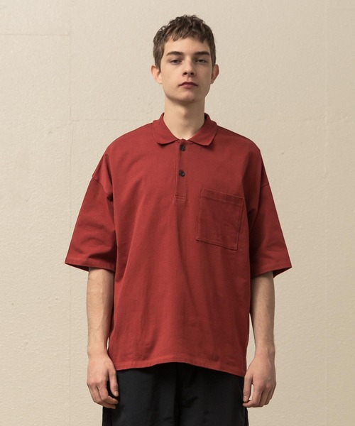 「SLICK」 半袖ポロシャツ 1 ブラック メンズ_画像2