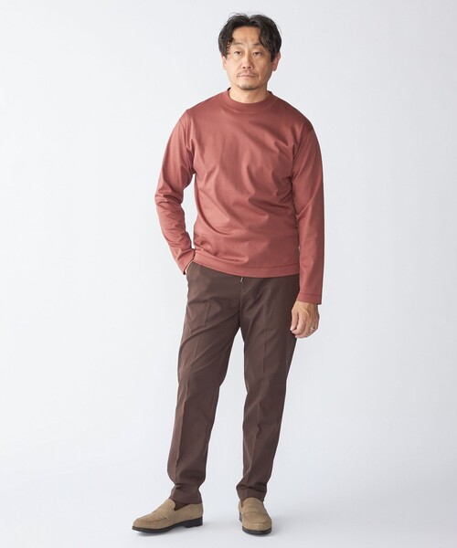 シップス（SHIPS）/SHIPS: ハイゲージ クルーネック ロングスリーブ Tシャツ SHIPS（シップス） tシャツ SHIPS: ハイゲージ クルーネック ロング