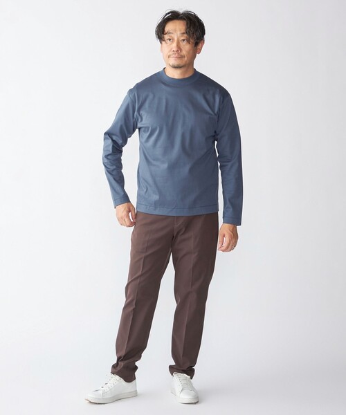 SHIPS（シップス） tシャツ SHIPS: ハイゲージ クルーネック ロング